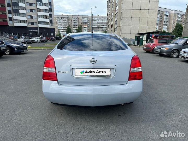 Nissan Primera 1.6 МТ, 2007, 205 000 км