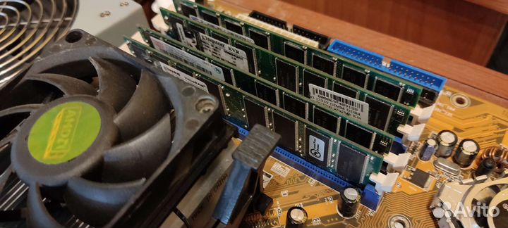 Материнская плата с процессором Asus A8N5X