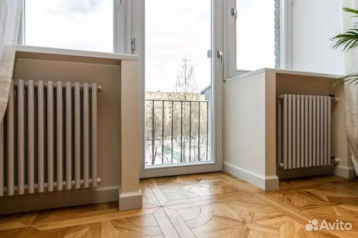 Радиатор трубчатый боковое подключение