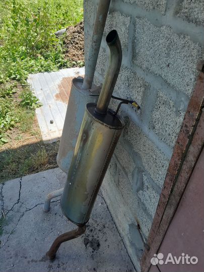 Глушитель на ваз 21099. Гранта ваз седан