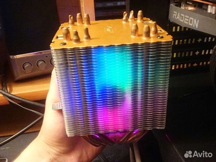 Кулер для процессора 6 трубок мощный