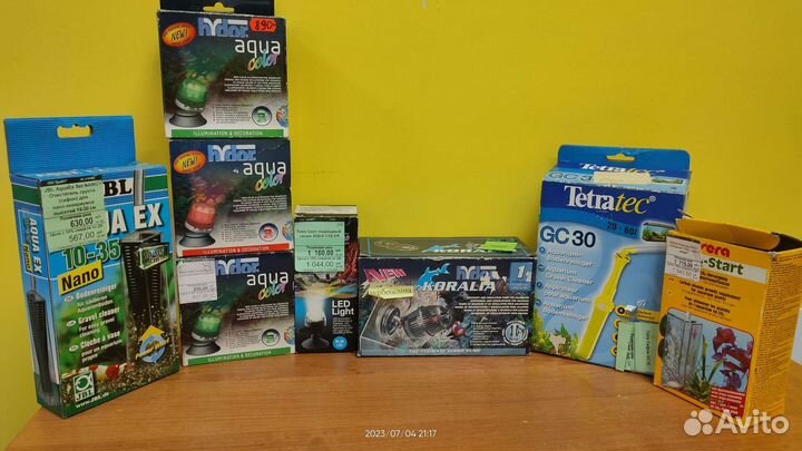 Аксессуары для аквариума