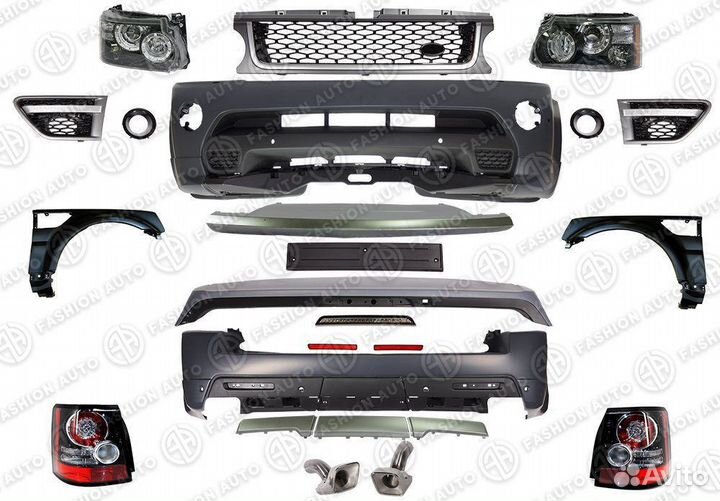 Комплект рестайлинга Range Rover Sport дизель