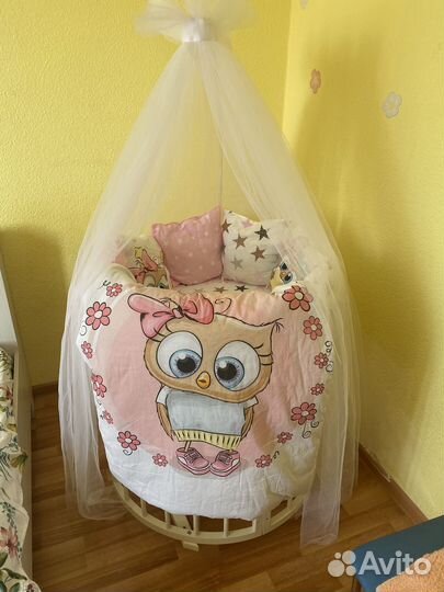 Кроватка круглая