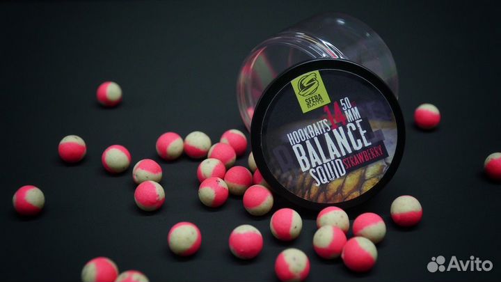Wafters Sfera Baits Cranberry Squid (Клюква и Ка
