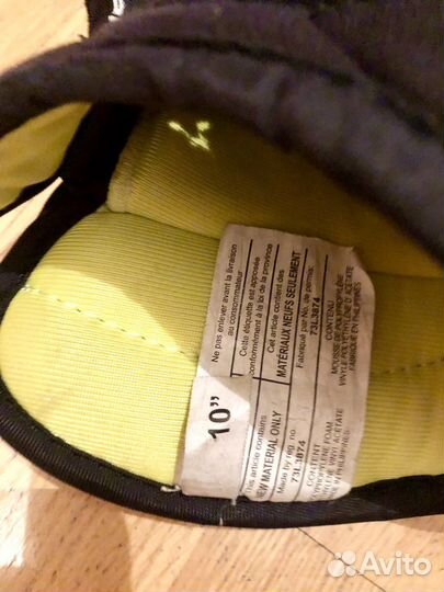 Краги хоккейные размер 10