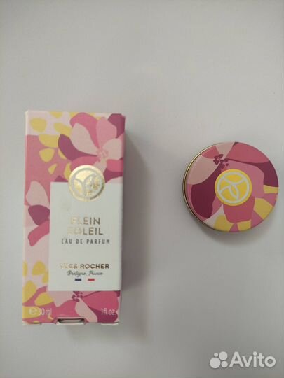 Парфюмерная вода Plein Soleil и сухие духи(набор)