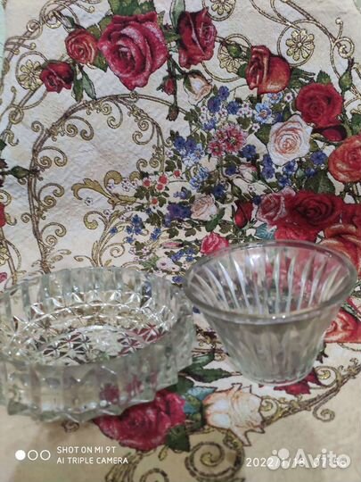 Вазы ссср,стекло