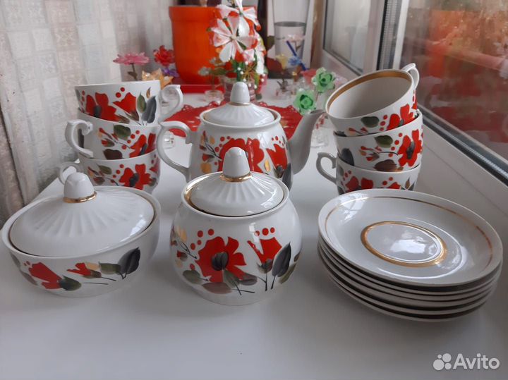Чайный сервиз завода 