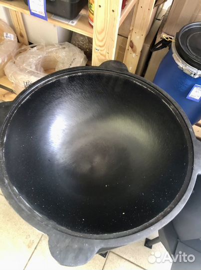 Казан чугунный 16л (новый)