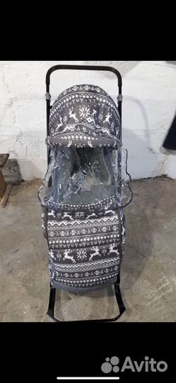 Складные санки-коляска