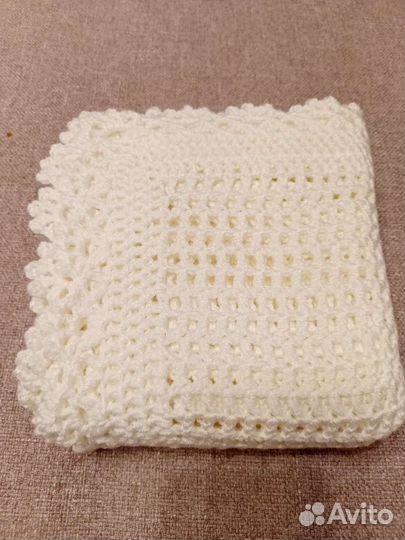 Одеяло(плед) детское вязаное новое