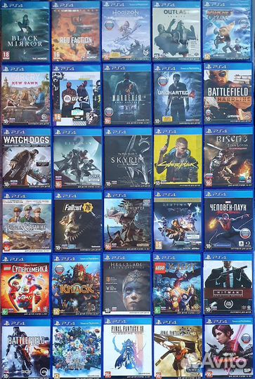 Игры для приставок PS4