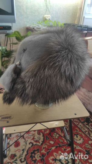 Норковая женская кепка и шапка