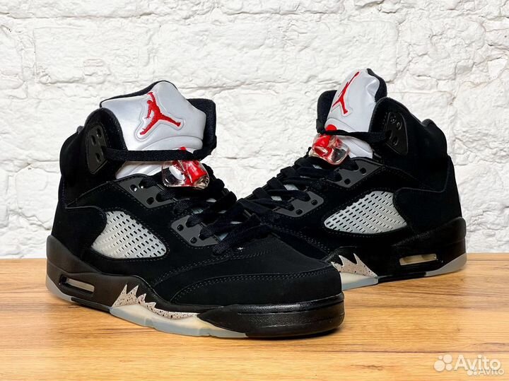 Nike Air Jordan 5 Retro Black Metallic