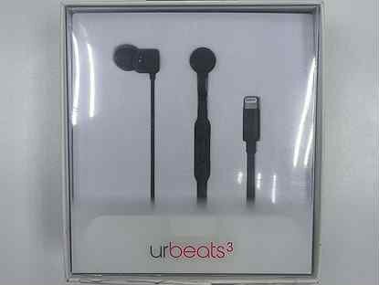 Гарнитура Urbeats3 черный Apple 8 pin