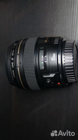 Объектив canon ef 85mm f1 8 usm