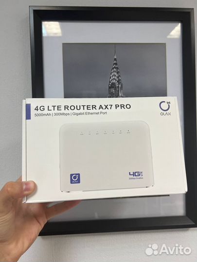 Wifi роутер с сим картой olax ax7 pro