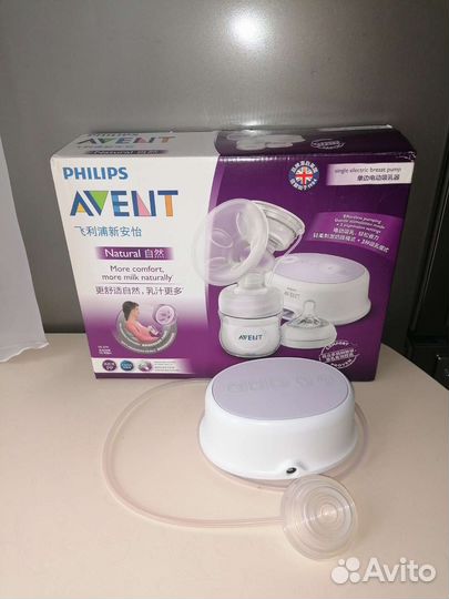 Молокоотсос avent электрический