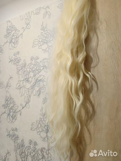 Парик блонд длинный