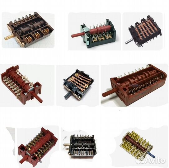 Переключатели для плит и духовок