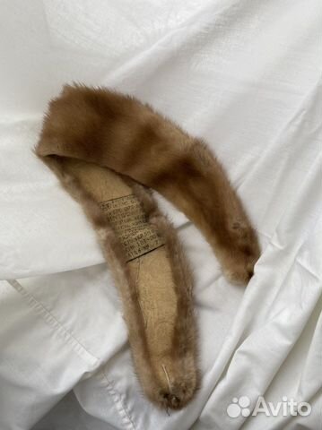 Воротник из норки