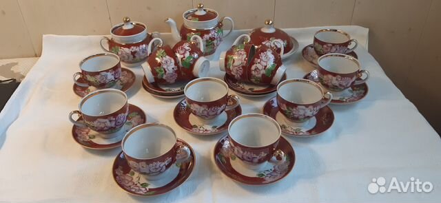 Редкий Сервиз чайн.