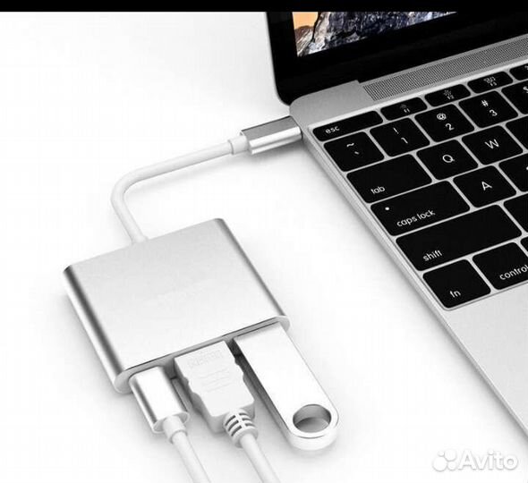 Переходник (адаптер) с type-c на hdmi