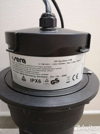 Sera UV-system 11 Вт ультрафиолетовый стерилизатор