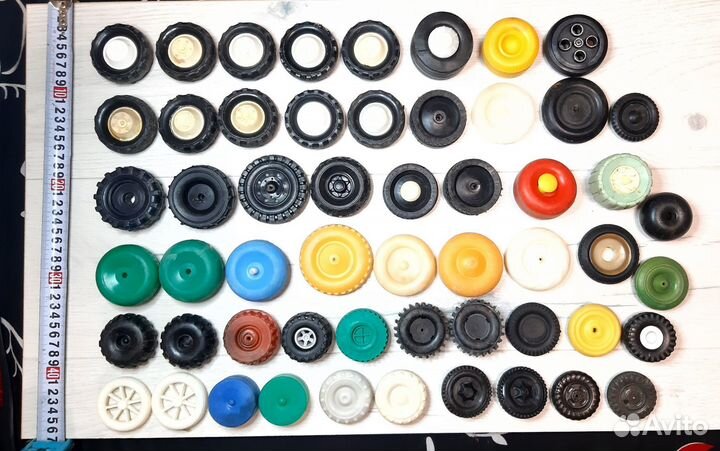 Колеса от советских машинок.Машинки дутыши