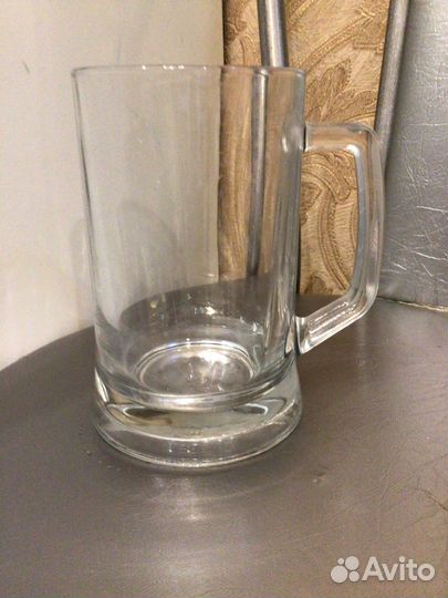 Кружка для пива стеклянная