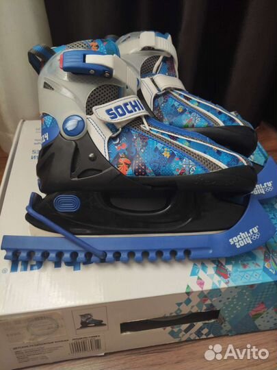 Коньки детские раздвижные(размер 29-33)