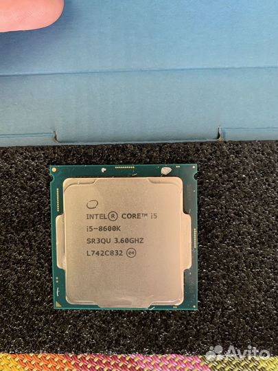 Процессор Intel core i5 8600k