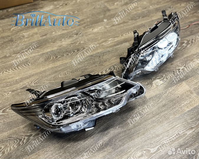 Фары Camry 55 Exclusive 2 линзы LED светодиодные