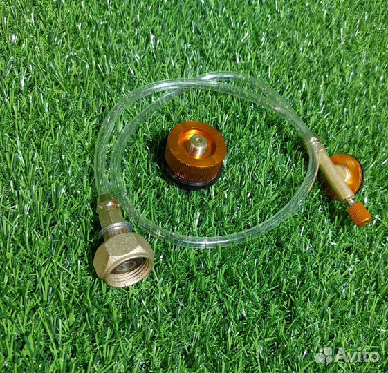 Переходник адаптер для заправки газовых балонов