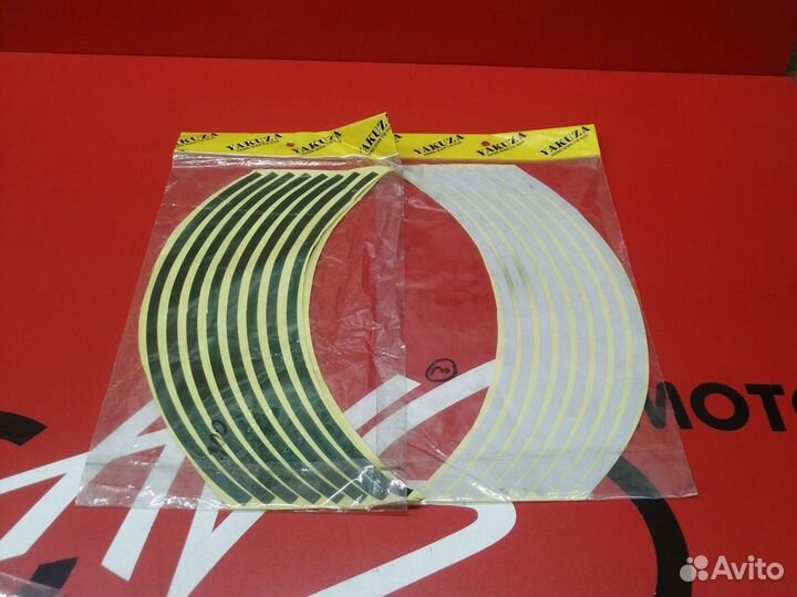 Мото наклейки для дисков