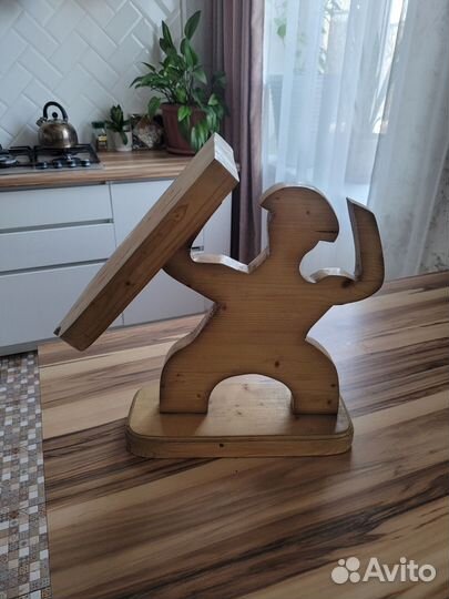 Подставка для ножей деревянная