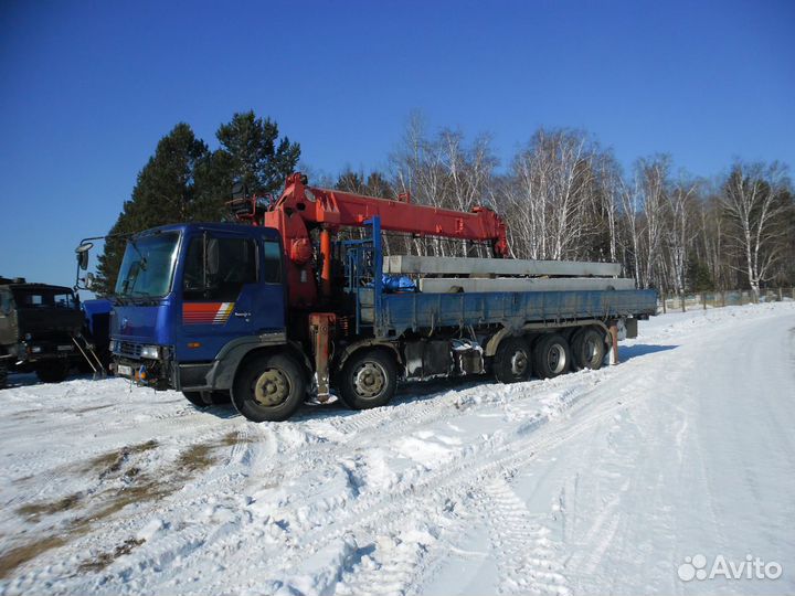 Услуги грузоперевозки кран манипулятор + борт