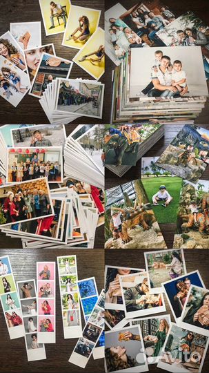 Печать фото, фото Polaroid и полиграфия