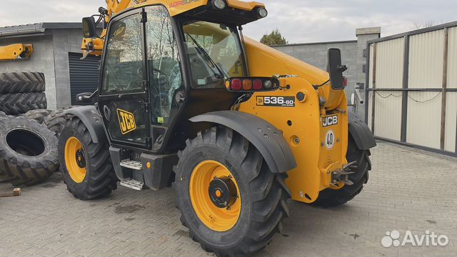 Телескопический погрузчик JCB 536-60 Agri Super, 2012