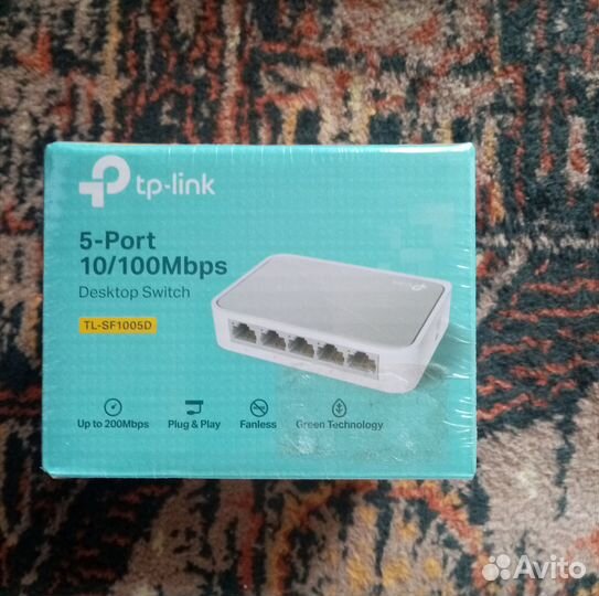 Коммутаторы TP-Link 5 портов. Новые