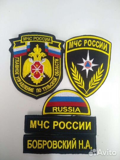 Вышивка логотипов мчс