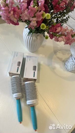Расческа брашинг для укладки волос 2 штуки