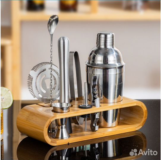 Барный набор (550 мл шейкер)