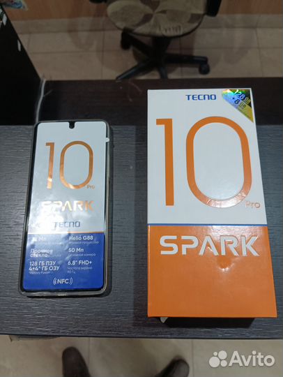 TECNO Spark 10 Pro, 4/128 ГБ