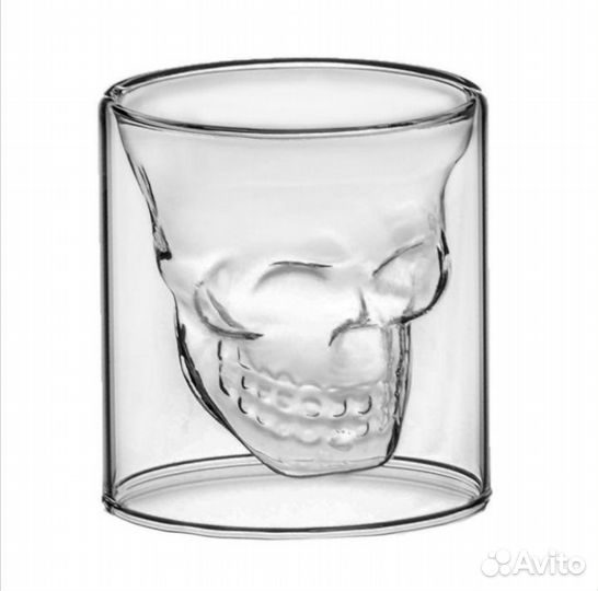 Стакан-череп