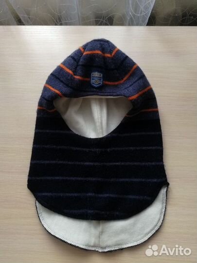 Шапка шлем осень-зима