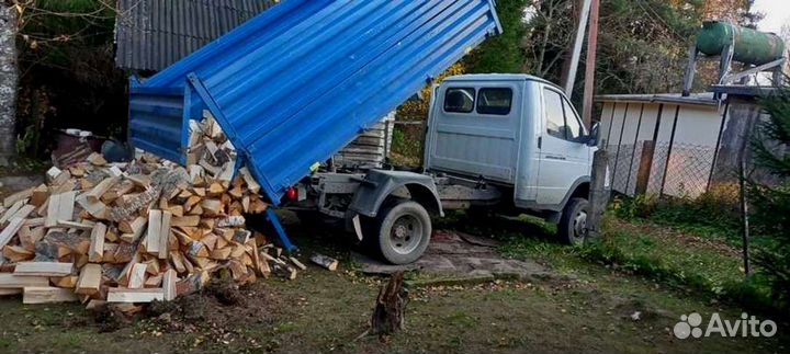 Дрова березовые. Колотые