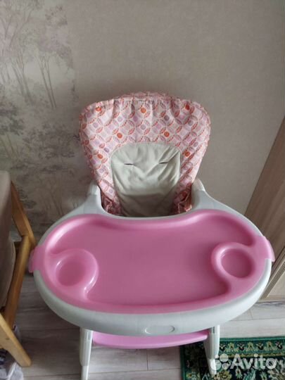 Стульчик для кормления babyton трансформер 2 в 1