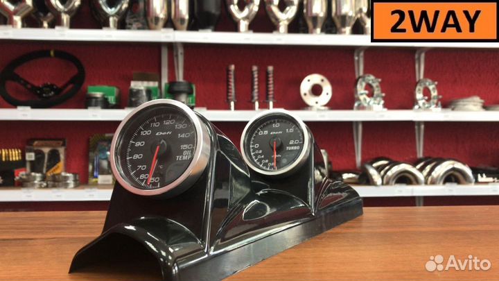 Подиум под датчик на левую стойку 60мм двойной